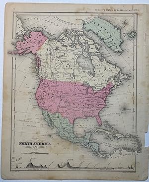 North America: McNally's System of Geography, Map No. 3
