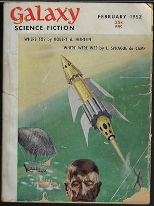 Immagine del venditore per GALAXY Science Fiction: February, Feb. 1952 ("The Demolished Man") venduto da Books from the Crypt