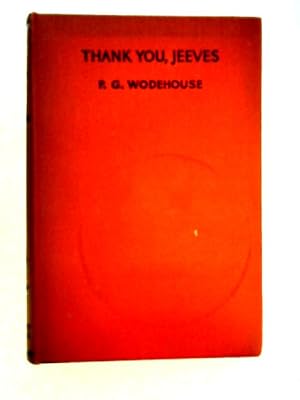 Seller image for Thank You Jeeves for sale by World of Rare Books