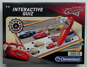 Clementoni Disney Pixar Cars Interactive Quiz Spiel logische Fähigkeiten Spiel Spass 97061