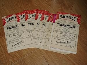 Seller image for 11 Empire Theatre Belfast Theatre Programmes 1950's for sale by Dublin Bookbrowsers