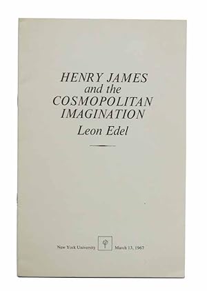 Seller image for HENRY JAMES And The COSMOPOLITAN IMAGINATION for sale by Tavistock Books, ABAA