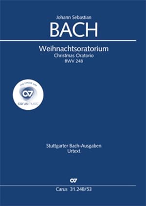 Weihnachtsoratorium (Klavierauszug deutsch/englisch): BWV 248, Teile I-VI BWV 248, Teile I-VI