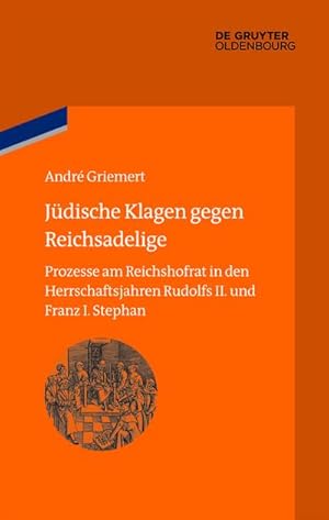 Immagine del venditore per Jdische Klagen gegen Reichsadelige venduto da BuchWeltWeit Ludwig Meier e.K.