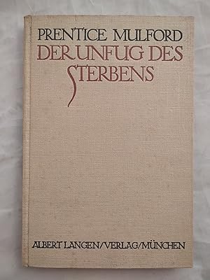 Bild des Verkufers fr Der Unfug des Sterbens - Ausgewhlte Essays. zum Verkauf von KULTur-Antiquariat