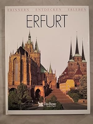 Bild des Verkufers fr Erinnern, Entdecken, Erleben: Erfurt. zum Verkauf von KULTur-Antiquariat