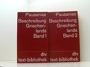 Bild des Verkufers fr Pausanias - Beschreibung Griechenlands - Band 1+2 zum Verkauf von Book Broker