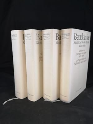 Seller image for Charles Baudelaire: Smtliche Werke. Briefe. - [8 Bnde in 4 Bnden. Komplett]. for sale by ANTIQUARIAT Franke BRUDDENBOOKS