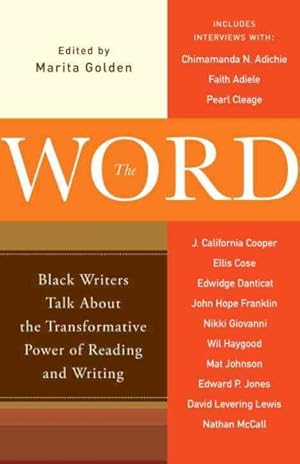 Seller image for Word : Black Writers Talk About the Transformative Power of Reading and Writing for sale by GreatBookPrices