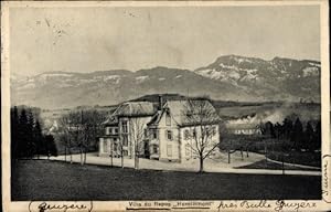 Ansichtskarte / Postkarte Gruyère Kanton Freiburg, Villa du Repos Humilimont