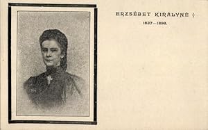 Ansichtskarte / Postkarte Kaiserin Elisabeth von Österreich, Portrait, Sisi, Sissi