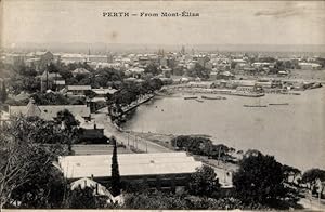 Ansichtskarte / Postkarte Perth Westaustralien, Blick vom Mount Éliza