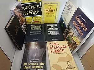 Bild des Verkufers fr PACK 10 Libros de Economa, Marketing y Empresa: Manual de autogestin del directivo / Manual del directivo. Gua prctica para una gerencia eficaz / El Arte de la Estrategia / Radical: El xito de una empresa sorprendente / Marketing de combate: Claves definitivas para saber conquistar a los clientes /El Valor de las Ideas: Cmo Gestionar y Potenciar la Creatividad en la Empresa / Cmo alcanzar el xito: Gua prctica para conseguir tus ambiciones / Gestin Moderna del Comercio Minorista / La gua fcil de las ventas for Dummies / El xito en la empresa zum Verkauf von Libros Angulo