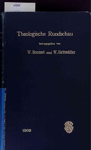 Immagine del venditore per Theologische Rundschau. Zwlfter Jahrgang venduto da Antiquariat Bookfarm