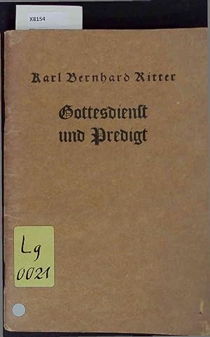 Seller image for Gottesdienst und Predigt. for sale by Antiquariat Bookfarm