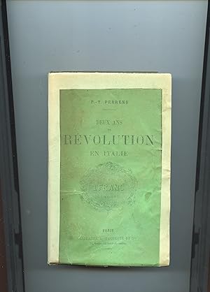 Seller image for DEUX ANS DE REVOLUTION EN ITALIE ( 1848 - 1849 ) for sale by Librairie CLERC