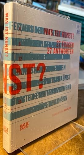 Imagen del vendedor de Was ist Kunst? 27 Fragen, 27 Antworten. a la venta por Antiquariat Thomas Nonnenmacher