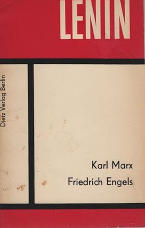 Seller image for Karl Marx; Friedrich Engels. Eine Einf. in d. Marxismus. W. I. Lenin / Kleine Bcherei des Marxismus-Leninismus for sale by Schrmann und Kiewning GbR