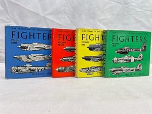 War Planes Of The Second World War. Volume 1-4. KOMPLETT. Fighters.