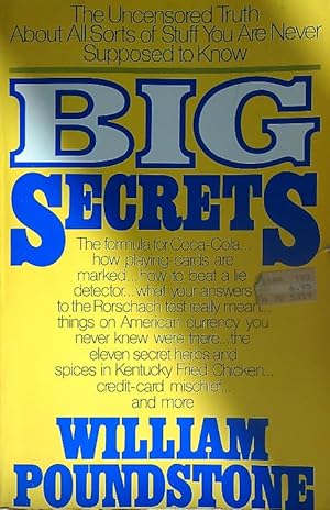 Seller image for Big Secrets for sale by Librodifaccia