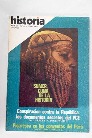 Imagen del vendedor de Historia 16, Ao 1978, n 26:: Espaa-Israel, viejos amores: Franco pudo hacer ms; Cabezas cortadas; Conspiracin contra la Repblica; Los diablos y Carlos II; Elecciones municipales en la Btica romana; Los sumerios; Thugga, la ciudad mistrica del Magreb a la venta por Alcan Libros