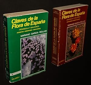 Imagen del vendedor de Claves de la flora de Espana (Peninsula y Baleares) (2 volumes) a la venta por Abraxas-libris