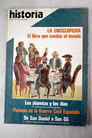 Imagen del vendedor de Historia 16, Ao 1980, n 53:: Por vuestra libertad y la nuestra: Los voluntarios polacos del ejrcito republicano; De San Daniel a San Gil; La conjuracin de Venecia; Un sindicato medieval; La aventura de la enciclopedia; Hacen la revolucin los libros?; Mtodo, educacin y felicidad pblica: algunas obsesiones de nuestros ilustrados; Los cuatrocientos aos de Buenos Aires; Los planetas y los das a la venta por Alcan Libros