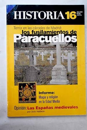 Image du vendeur pour Historia 16, Ao 1997, n 258:: La particin de Palestina; Terror en las crceles de Madrid: las sacas de presos de Paracuellos de Jarama y Torrejn; El hermafrodita Reyes Carrasco: identidad sexual en la Espaa del siglo XIX; Gorea: la puerta del infierno; Magia y religin en la Espaa medieval; El Canal de Midi; Julio Csar, espejo de poltico; Una burguesa palacial, los marwaris del pas Shekavati; Villas romanas cordobesas, elogio del campo en la antigedad; La decadencia espaola en la historiografa inglesa; Asaltar los cielos mis en vente par Alcan Libros