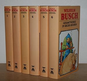 Imagen del vendedor de Wilhelm Busch - Gesamtwerke in sechs Bnden. Band 1 - 6. a la venta por Antiquariat Gallenberger