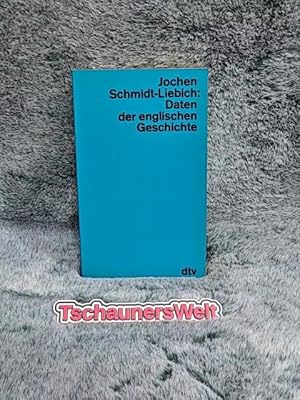 Bild des Verkufers fr Daten englischer Geschichte : von d. Anfngen bis zur Gegenwart. dtv ; 3134 zum Verkauf von TschaunersWelt