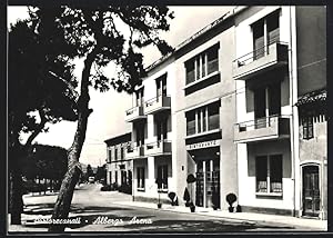 Cartolina Portorecanati, Albergo Arena