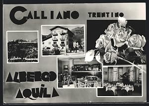 Seller image for Cartolina Calliano /Trentino, Albergo Aquila for sale by Bartko-Reher