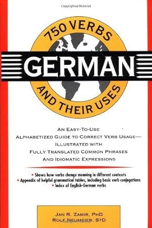 Immagine del venditore per 750 German Verbs and Their Uses (750 Verbs and Their Uses) venduto da WeBuyBooks