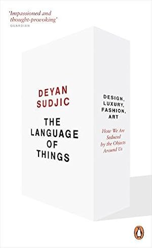 Seller image for The Language of Things for sale by WeBuyBooks 2