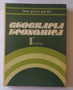 Seller image for Geografa econmica primer curso. for sale by La Leona LibreRa