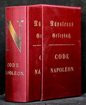 Imagen del vendedor de Code Napolon - Napoleons Gesetzbuch: Einzig officielle Ausgabe fr das Knigreich Westphalen; Edition seule officielle pour le Royaume de Westphalie. Deutsch / Franzsisch. a la venta por Antiquariat  Braun