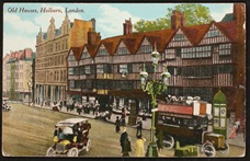 London Holborn Vintage Postcard