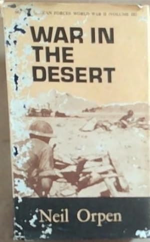 Bild des Verkufers fr War in The Desert: South African Forces World War II; Volume III zum Verkauf von Chapter 1