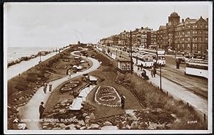 Tram Blackpool North Shore Vintage Postcard
