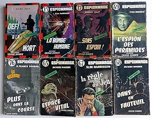 Image du vendeur pour [Lot de 50 romans d'espionnage] mis en vente par Le Rayon populaire