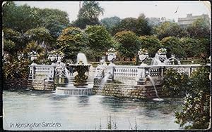 Kensington Gardens London 1910 Postcard