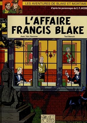 Imagen del vendedor de B.D.Les aventures de Blake et Mortimer.D'apres les personnages d'Edgar P. Jacobs.L'affaire Francis Blake a la venta por JP Livres