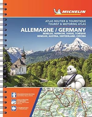 Bild des Verkufers fr Michelin Germany Road Atlas: Benelux, Austria, Switzerland, Czech Republic zum Verkauf von WeBuyBooks