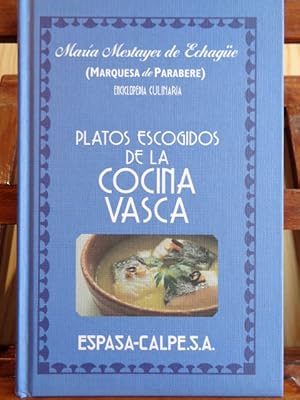 Imagen del vendedor de PLATOS ESCOGIDOS DE LA COCINA VASCA a la venta por LIBRERA ROBESPIERRE