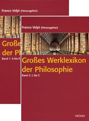 Bild des Verkufers fr Groes Werklexikon der Philosophie zum Verkauf von Rheinberg-Buch Andreas Meier eK