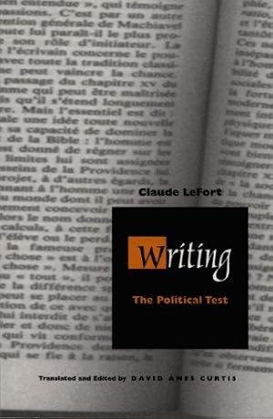 Image du vendeur pour Writing: The Political Test (Post-Contemporary Interventions) mis en vente par WeBuyBooks