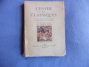 Seller image for L'enfer des classiques for sale by arobase livres