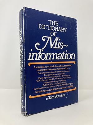 Immagine del venditore per The Dictionary of Misinformation venduto da Southampton Books