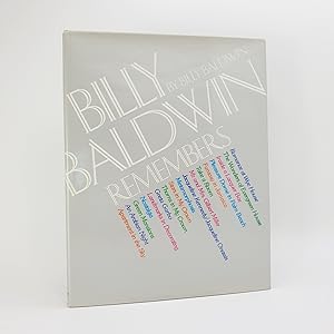 Seller image for Billy Baldwin Remembers for sale by Beaux Books, ABA, ILAB