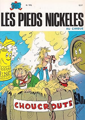 Bild des Verkufers fr Les Pieds Nickeles au cirque - n 105 zum Verkauf von Pare Yannick